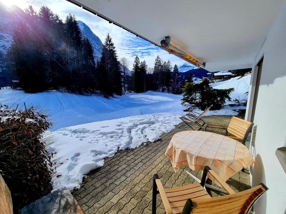 Mom - Alpine Boutique Apartments, Grindelwald Gletscher, Eiger View Terrace Studio Exterior foto