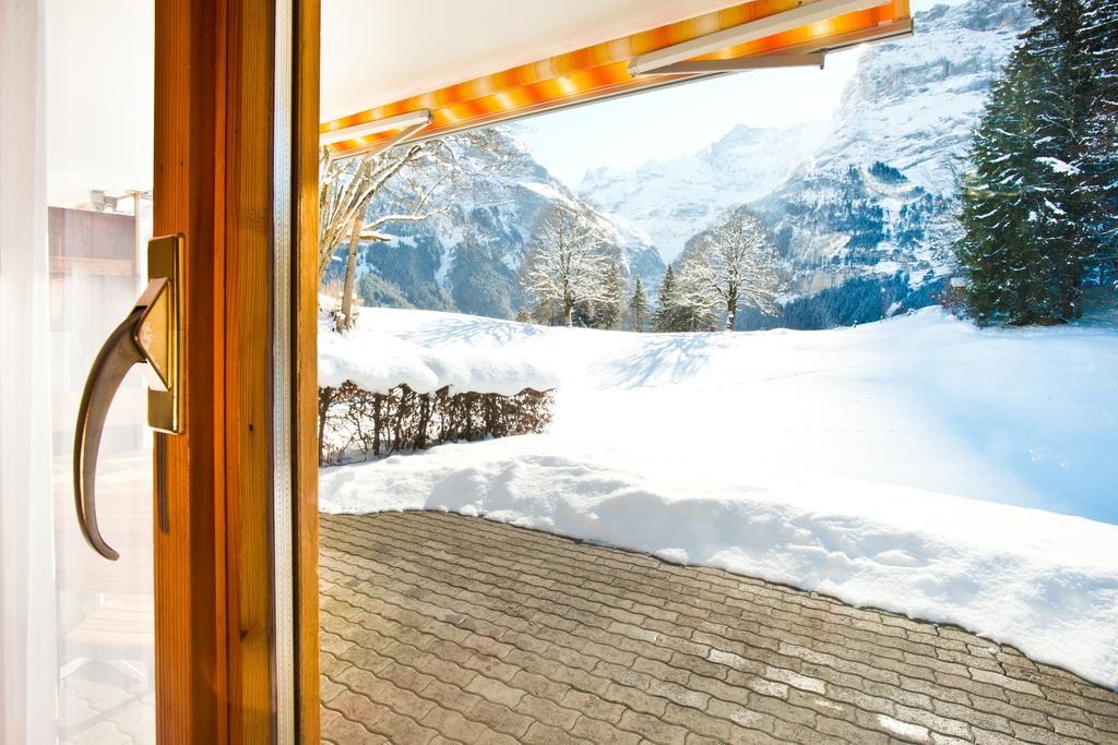 Mom - Alpine Boutique Apartments, Grindelwald Gletscher, Eiger View Terrace Studio Habitación foto